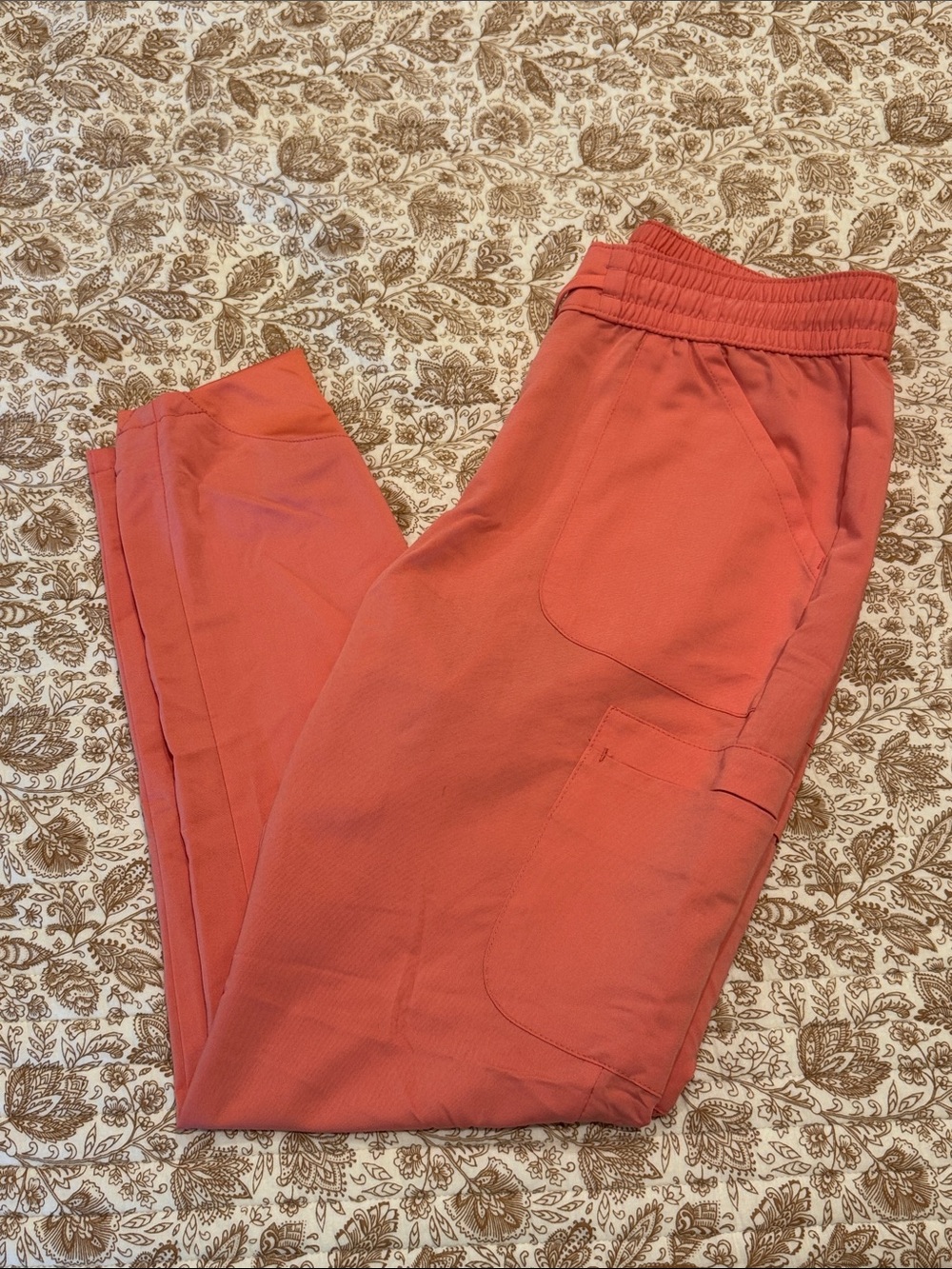 Cherokee Pink Jogger Scrub Pants